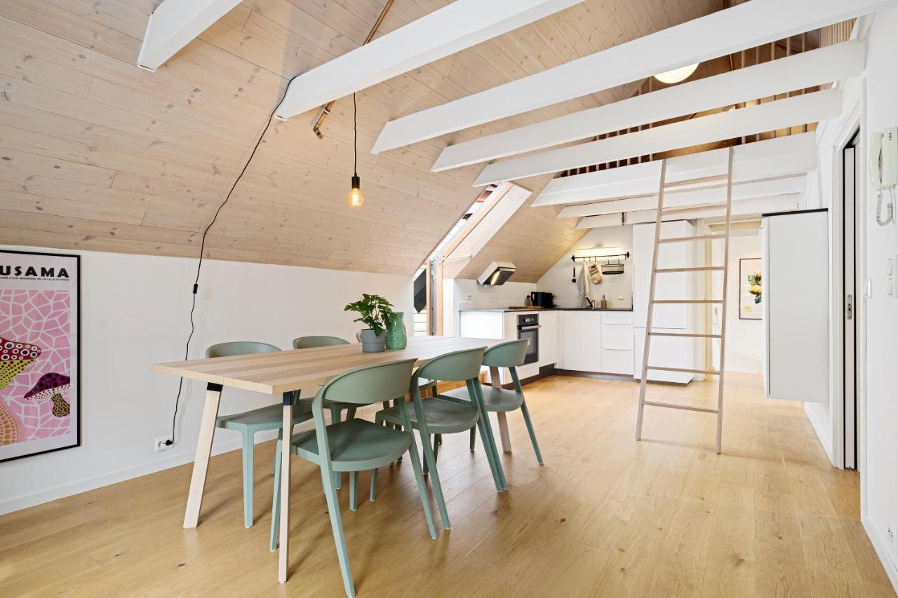 Charming Rooftop Apartment In Heart Of Stavanger Dış mekan fotoğraf