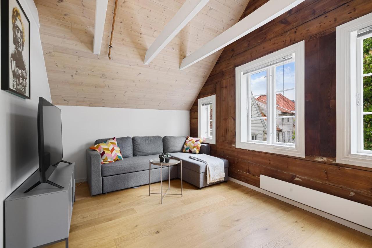 Charming Rooftop Apartment In Heart Of Stavanger Dış mekan fotoğraf