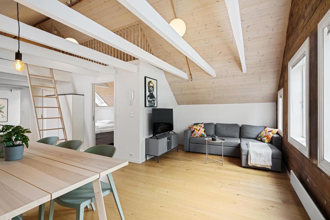 Charming Rooftop Apartment In Heart Of Stavanger Dış mekan fotoğraf