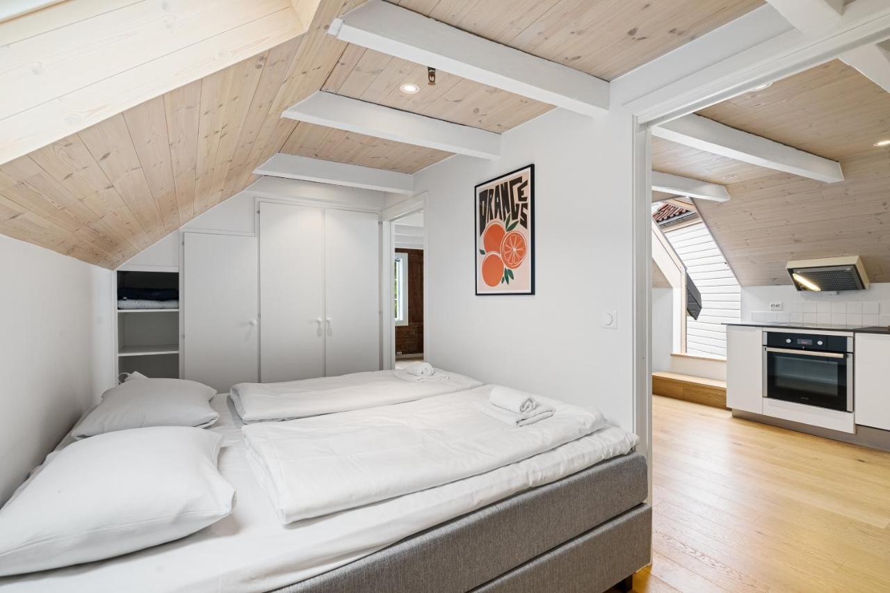 Charming Rooftop Apartment In Heart Of Stavanger Dış mekan fotoğraf