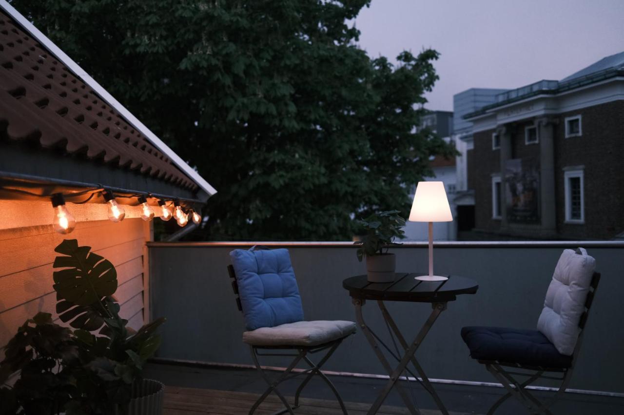 Charming Rooftop Apartment In Heart Of Stavanger Dış mekan fotoğraf