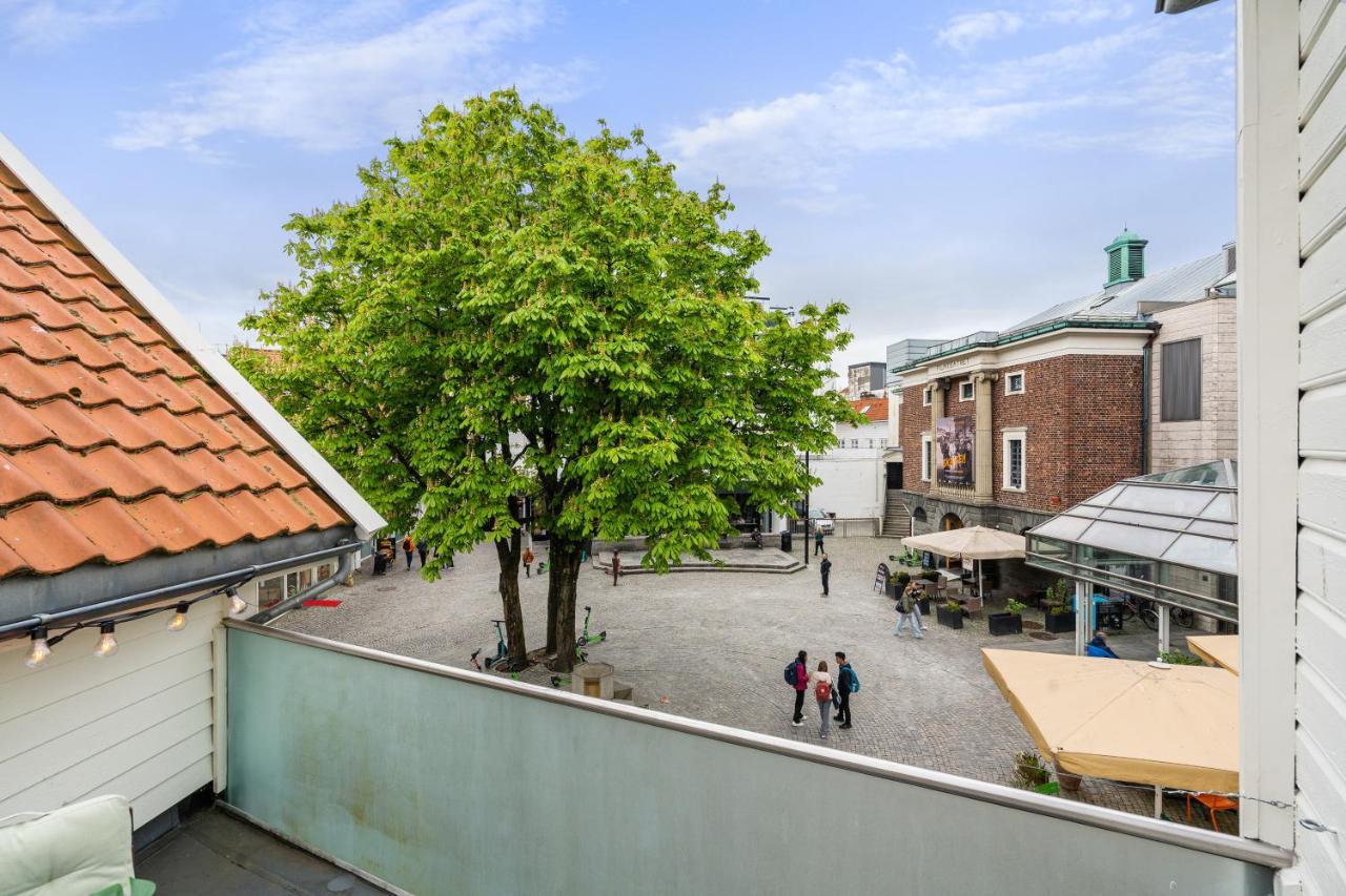 Charming Rooftop Apartment In Heart Of Stavanger Dış mekan fotoğraf
