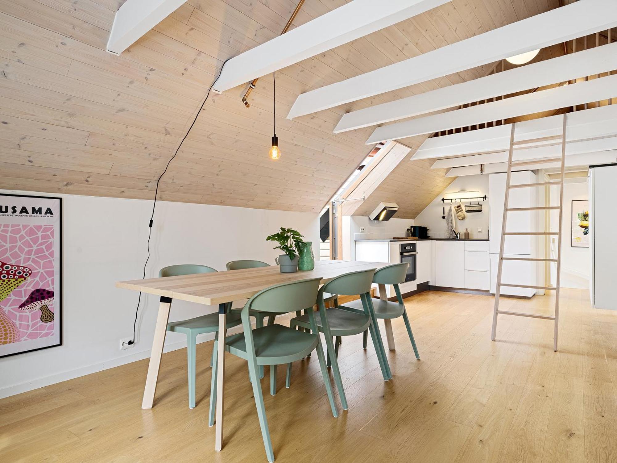 Charming Rooftop Apartment In Heart Of Stavanger Dış mekan fotoğraf