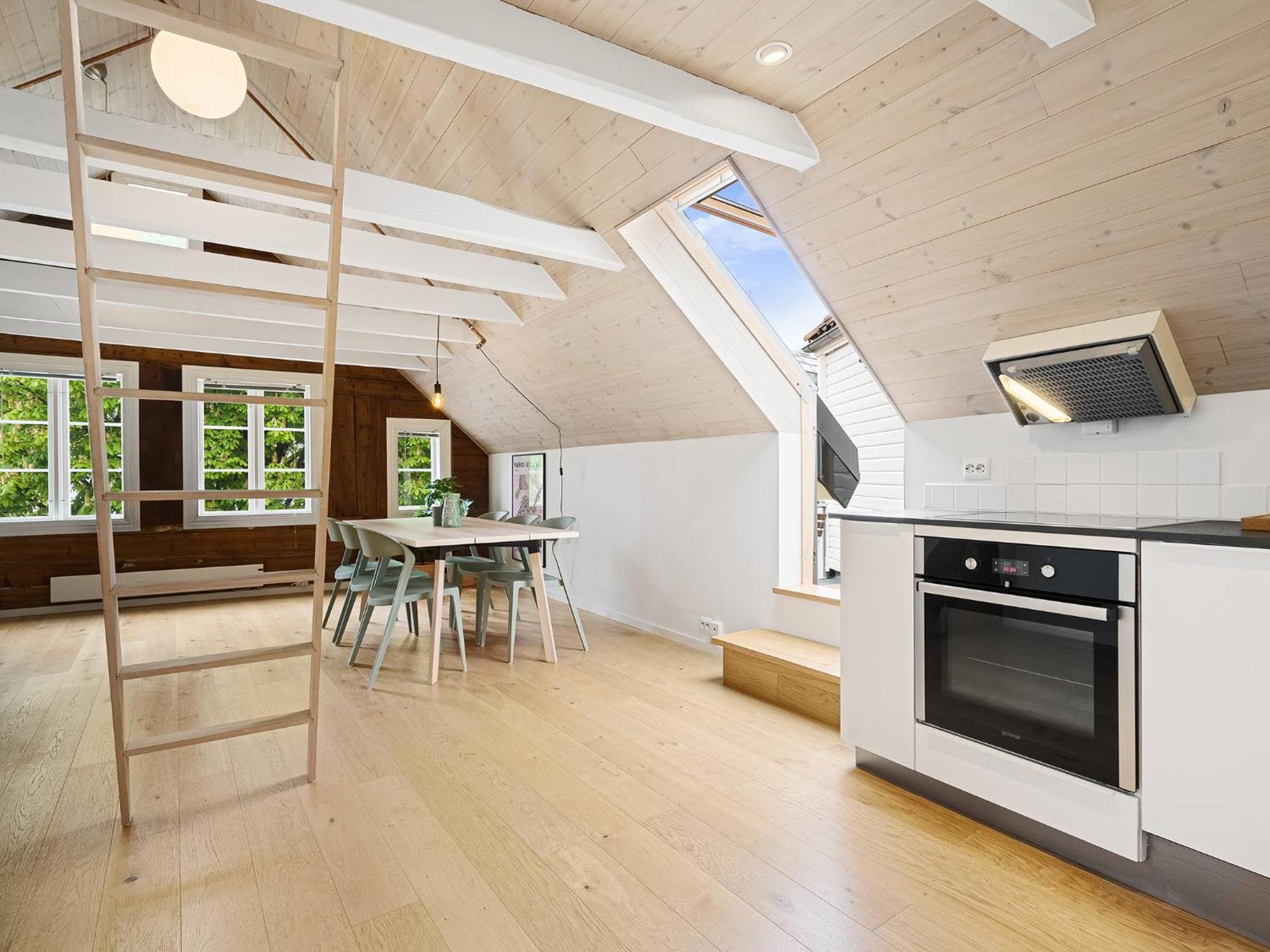 Charming Rooftop Apartment In Heart Of Stavanger Dış mekan fotoğraf